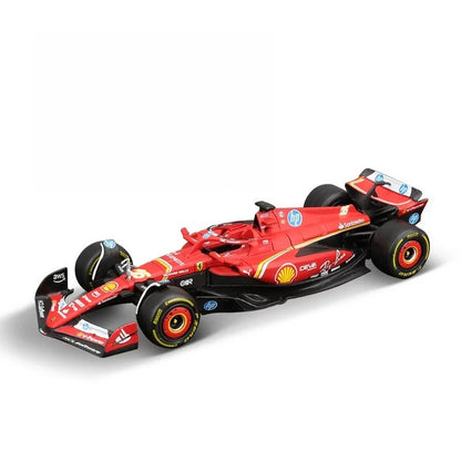 Bburago F1 1:43 Ferrari SF-24 Alloy Miniature Diecast Model Formula 1racing Alloy Luxury Vehicle Toys F1 Car Birthday Kids Gifts
