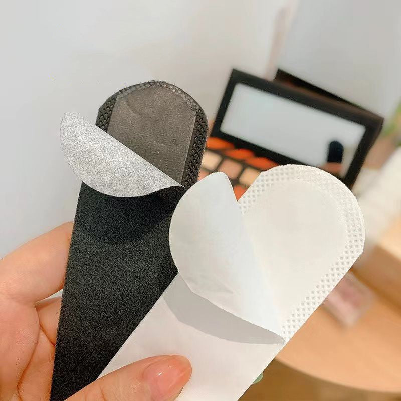 10/100pcs Hat Sweat Absorber Stickers Women Men Cotton Anti-dirt Sports Belt Cap Rim Invisible White Tape Hat Reducer Liner Pad