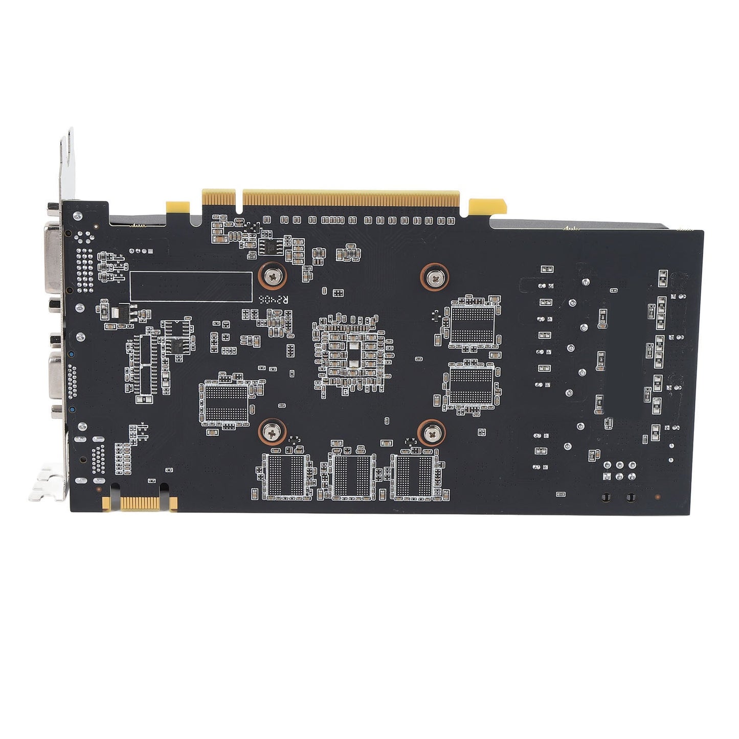 Gaming Graphics Card PCIE 2.0 16X Slot Double Fan HD Multimedia Interface Graphics Card Low Noise DVI VGA Interface for Work