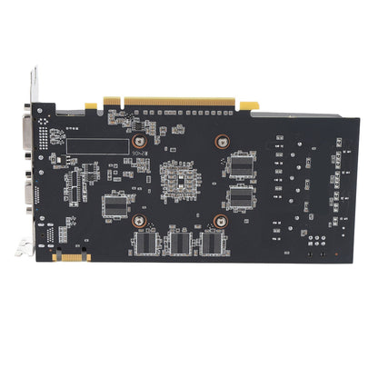 Gaming Graphics Card PCIE 2.0 16X Slot Double Fan HD Multimedia Interface Graphics Card Low Noise DVI VGA Interface for Work