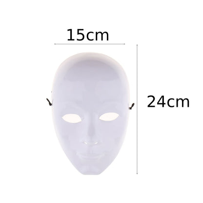 DIY Unpainted Face Masquerade Costume s for Party Decoration Accessories