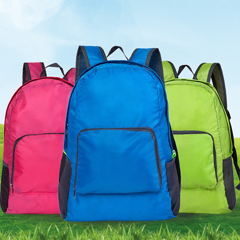 Mochila Dobrável para Camping Caminhada Ultraleve Dobrável Bolsa de Viagem Daypack Esportiva para Homens e Mulheres