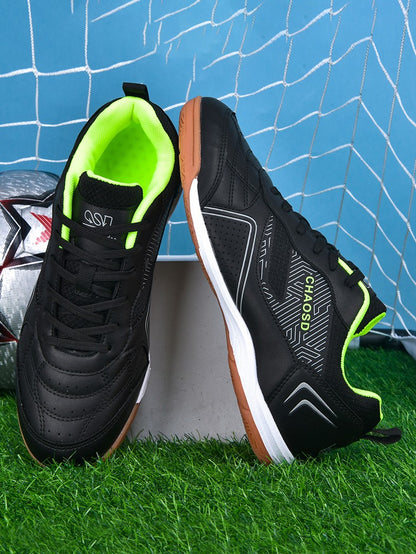 Men Professional Soccer Cleats Anti-Slippery Futsal Training Cleats Wear Resistant Ultralight  Outdoor Indoor Unisex Sneakers