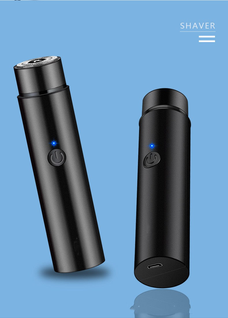 Portable Mini Electric Shaver Razor For Women Men Hair Trimmer Clipper USB Rechargeable Barber Shaving Tool Home Travel Car Use