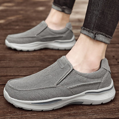 Men's Shoes Comfortable Canvas Shoes Plus Size 48 Breathable Loafers Men's Walking Sports Shoes Men's Trendy Casual Sports Shoes