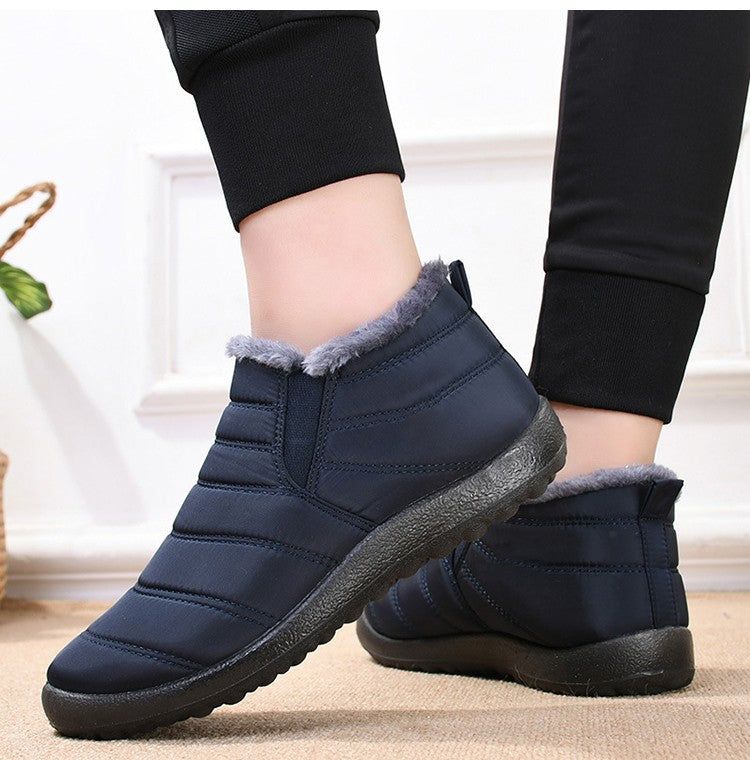 Botas Masculinas de Neve para Área Externa, Sapatos Masculinos com Pelo, Botas de Inverno Masculinas, Botas de Caminhada, Botas de Tornozelo, Sapatos Masculinos Impermeáveis, Botas de Trabalho, Calçados