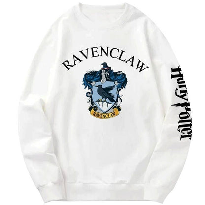 Harry Potter Co Branded Top for Students, College Style, Autumn and Winter Coat, Men's and Women's Loose Round Neck Hoodie