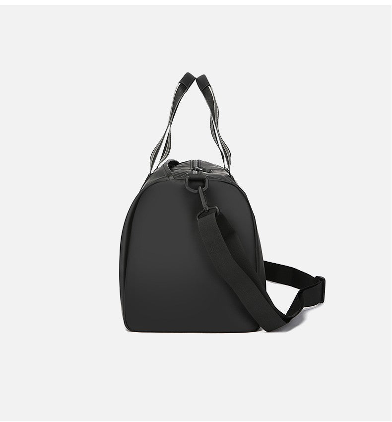 Men's Travel Bag with Wet Dry Separation Pocket Independent Shoe Case Large Capacity Gym Bag for Exercise Trip Motorbike Travel