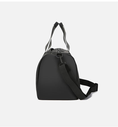 Men's Travel Bag with Wet Dry Separation Pocket Independent Shoe Case Large Capacity Gym Bag for Exercise Trip Motorbike Travel