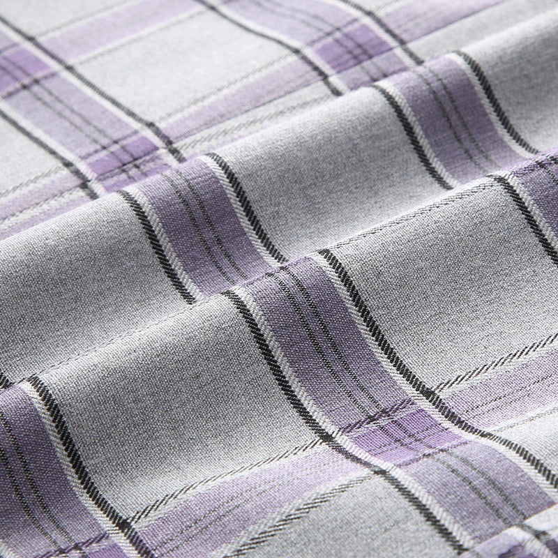 Gray-Purple Men's Striped Suit Pants, Fashion Slim Trousers, Wedding Party Dress Pant, Red Pantalones Hombre, Asia Sizes M-6XL.