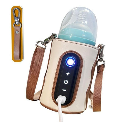 J15U Convenient USB Baby Bottle Warmer Case Travel Friendly USB Baby Bottle Heating