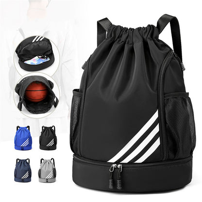 Mochila Esportiva de Basquete para Viagem, Mochila de Natação Impermeável para Fitness, Bolsa Esportiva de Viagem, Bolsa de Basquete, Mochila para Caminhada e Escalada