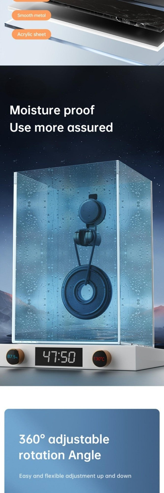 1-4PCS Suction Cup Shower Head Holder ABS Adjustable Strong Adhesive Universal Shower Head Support Reusable No Trace Waterproof