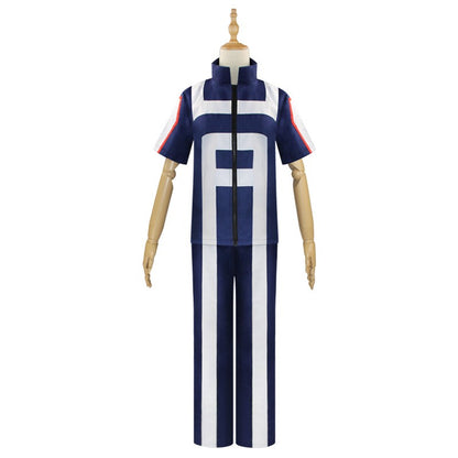 Anime My Hero Academia Boku Cosplay Gym Sport Costume Men Women School Suit Uniform T-shirt Pants Gymnastics Clothes Full Set