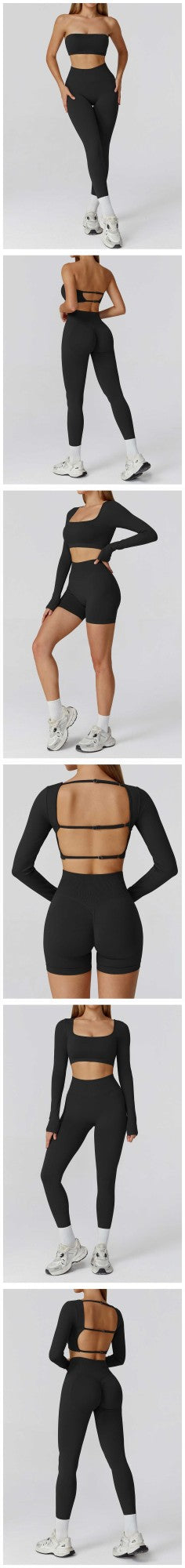 Yoga Clothes Set 2PCS Gym Sportswear Women Sports Bra High Waist Leggings Fitness Suit Running Workout Tracksuit Athletic Wear