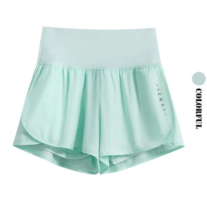 DRUR Women Running Set Quick Dry Loose Workout Outfit 2 Piece Tracksuit Summer Lightweight Gym Top Shorts Suit Badminton Apparel