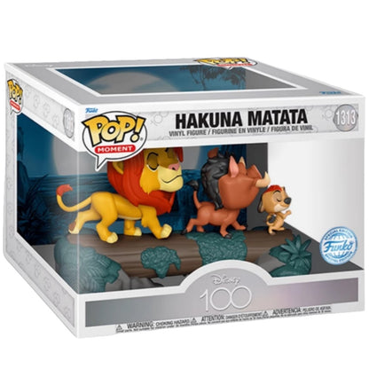 Rei Leão Boneco de Ação Funko Pop Hakuna Matata Edição Limitada Estatueta Decoração de Mesa Brinquedo Colecionável Presentes Originais