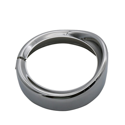 Anel de Acabamento do Farol de Viseira de 5,75 Polegadas Anel Decorativo de Borda do Farol de Motocicleta de 5 3/4" Para Harley Sportster 883 1200 Dyna Softail