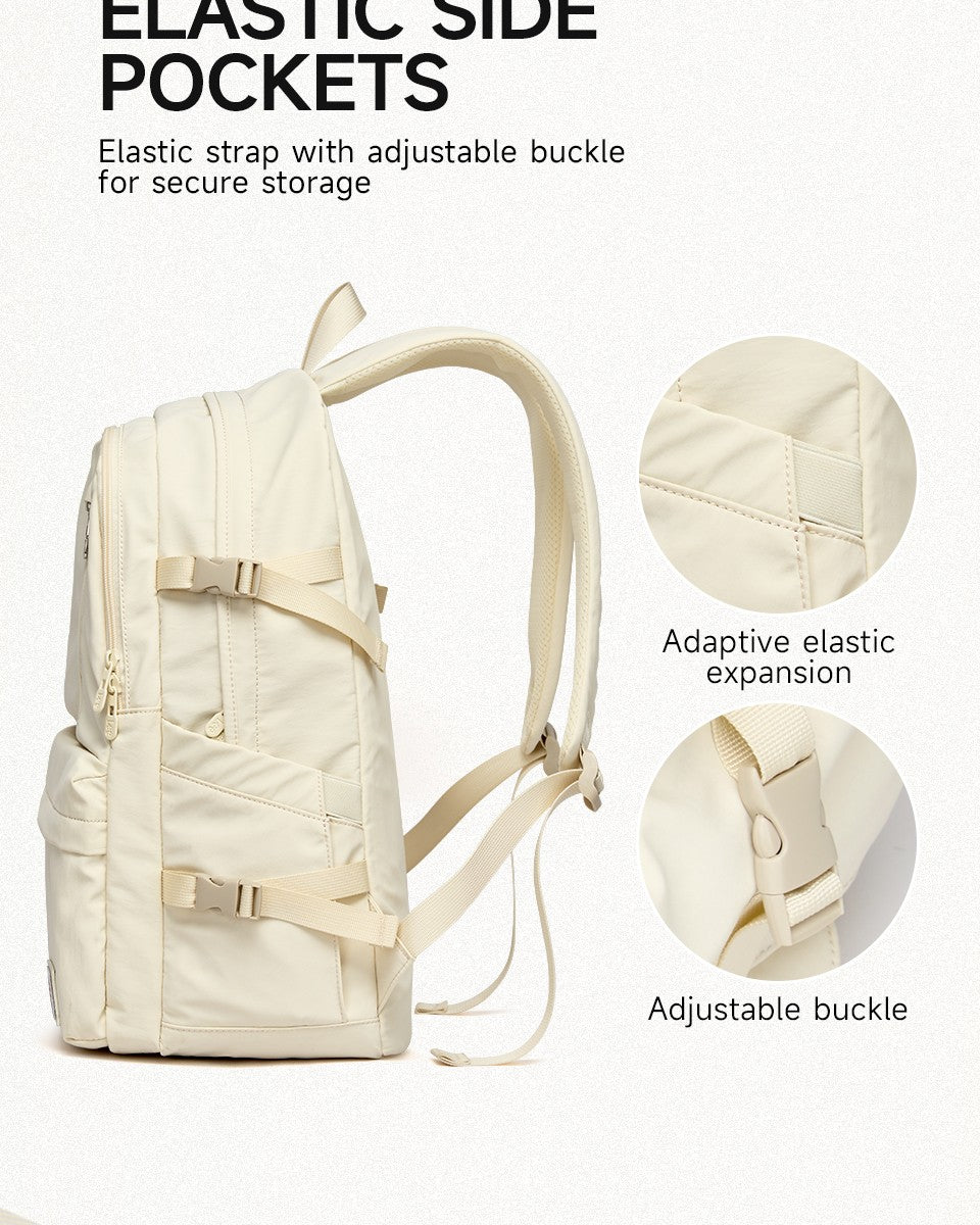 Mochila LEE de grande capacidade para viagem, para notebook de 15,6 polegadas, à prova d'água, de nylon casual, para adolescentes, faculdade, escola, masculino e feminino