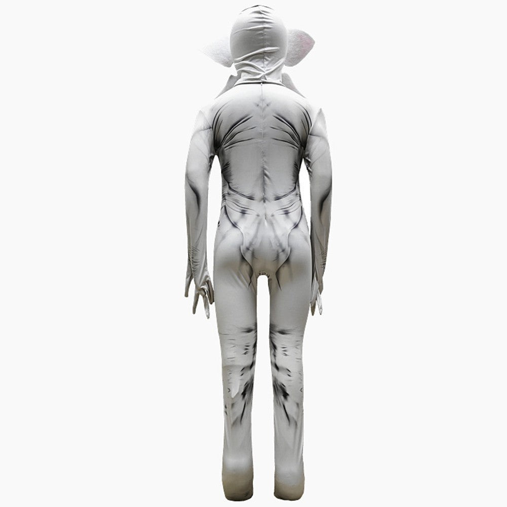 Adult Kid Demogorgon Cosplay Jumpsuit Scary Bodysuit TV Odd Matter Bodysuits Mask Outfits Halloween Fantasia Roleplay Suits
