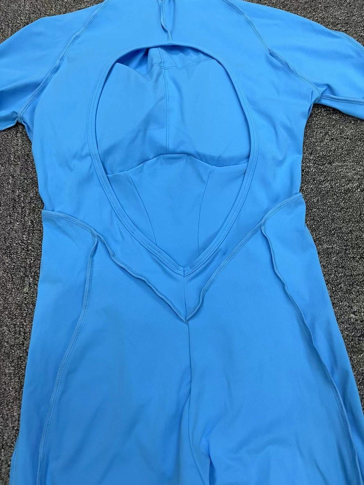 One-piece Yoga Jumpsuit Women Long Sleeved Set Quick Drying Yoga suit Gym Training Suit  Sportswear Bodysuits Women Fitness Set