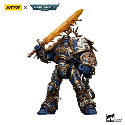 JOYTOY Warhammer 40k 1/18 Bonecos de Ação Anime 18,1cm Ultramarines Primarca Roboute Guilliman
