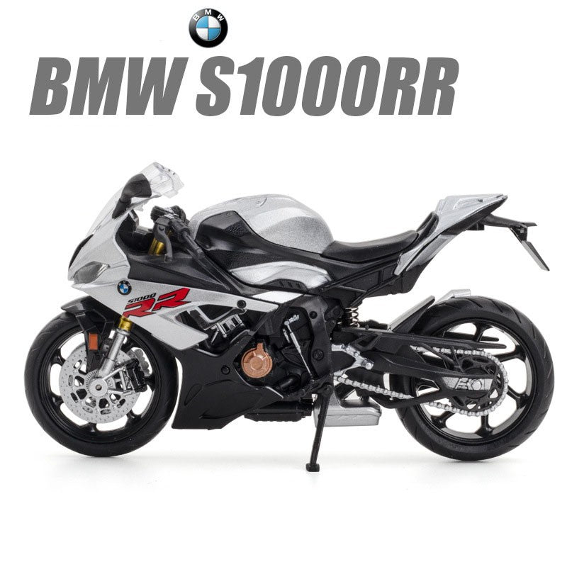 Escala 1:12 BMW S1000RR Honda CBR1000RR Liga Fundido Miniatura Motocicleta Carro Modelo Brinquedos Rodas Direcionáveis Veículos para Meninos Presentes