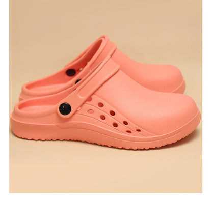 High Quality Scrub Shoes Non-slip Dentist Nursing Clogs Healthcare Service Work Slippers Soft Operating Room Protective Clogs