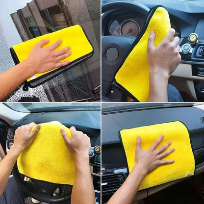 10/5/3Pcs Car Wash Microfiber Towel 30*30CM Car Cleaning Drying Cloth Care Cloth Car Wash Towel Kitchen Towel
