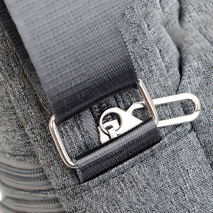 Men's Shoulder Bag Business Leisure Large Capacity Portable Handbag Zipper Multi Layer Waterproof Summer Male's Crossbody Bags