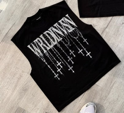 Y2K Summer Casual Loose T-shirt Men Street Hip-hop Harajuku Retro Fashion Oversized Short-sleeved High Street Fashion Clothing