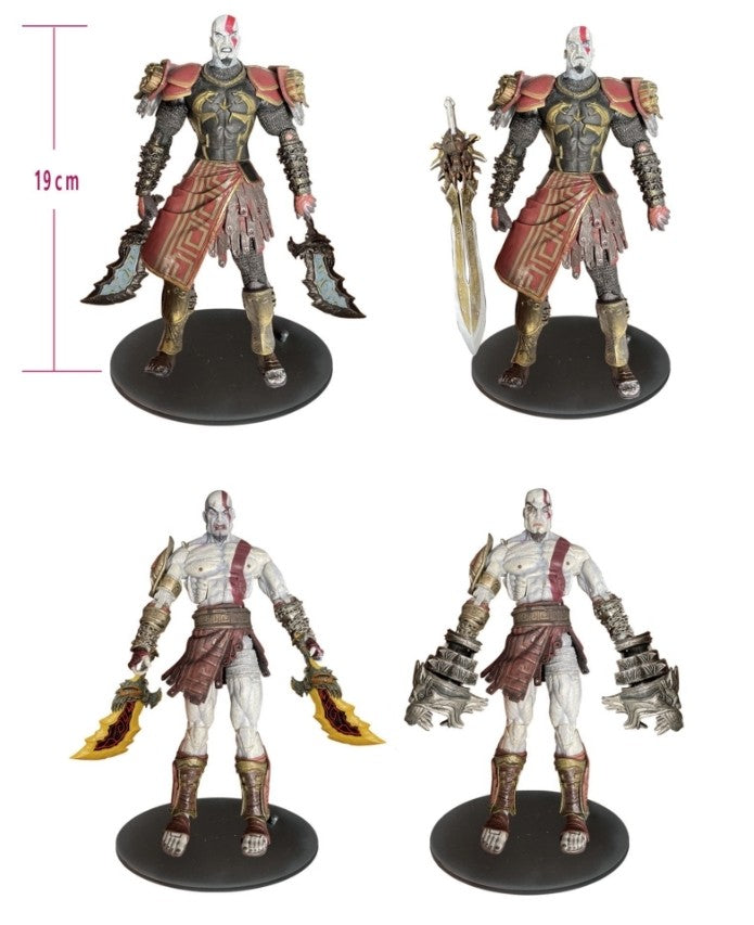 God of War Kratos Barato Venda Boneco de Ação Modelo Colecionável Brinquedos 19cm