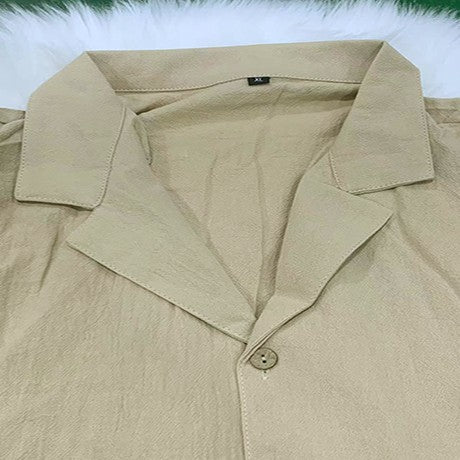 2025 Hawaiian Shirt Men's Shirt Hawaiian Cotton Shirt Short Sleeve Shirt Summer Casual Shirt Linen Summer Blouse Men