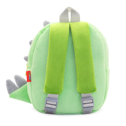 Mochila Infantil Meninos Meninas Mochila Bichinhos Fofos Dinossauro Boca Grande Mochila de Pelúcia Jardim de Infância Bolsa Escolar