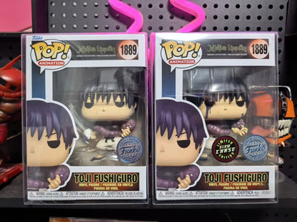 Toji Fushiguro Action Figure Jujutsu Kaisen Series Funko Pop Anime Glow Chase Limited Edition Model Collect Original Toys Gifts
