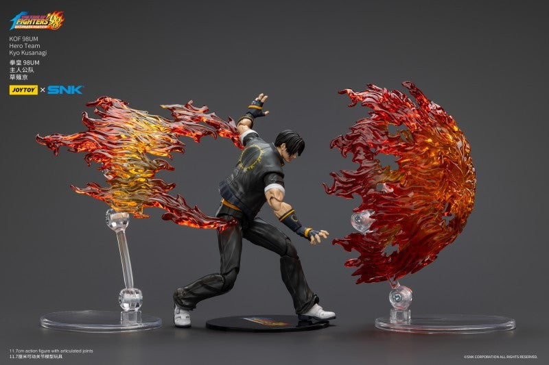 JOYTOY SNK KOF 98UM Hero Team 1/18 Bonecos de Ação Kyo Kusanagi Goro Daimon Modelo Benimaru Nikaido Jogo Anime Presentes de Brinquedo Masculino