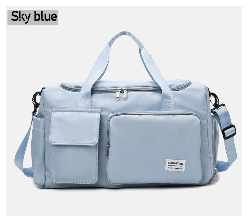 Womne's Travel Bags Handbags Gym Shoulder Bags Oxford Fitness Camping Trekking Bags Hiking Waterproof Outdoor Crossbody Bag