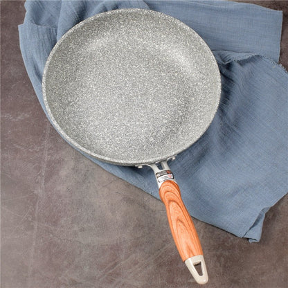 Panela Wok de Pedra Durável Antiaderente Cerâmica para Fritar Panela de Indução Frigideira para Bife Fogão a Gás Ferramenta Utensílio de Cozinha para Conjunto