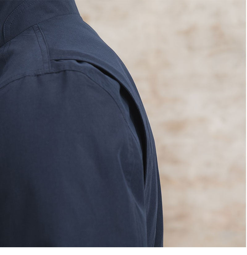 Three Spring and Summer Light Vertical Collar Waist Half Hanging M65 British Jacket Men's Retro Hunting Wear Waterproof Jacket