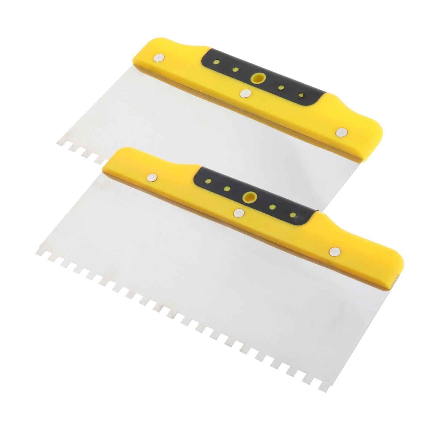 Desempenadeira de Drywall Massa Ferramenta Manual de Drywall Espátula Dentada para Assentamento de Piso Desempenadeira de Aço Desempenadeira de Reboco Ferramentas de Construção