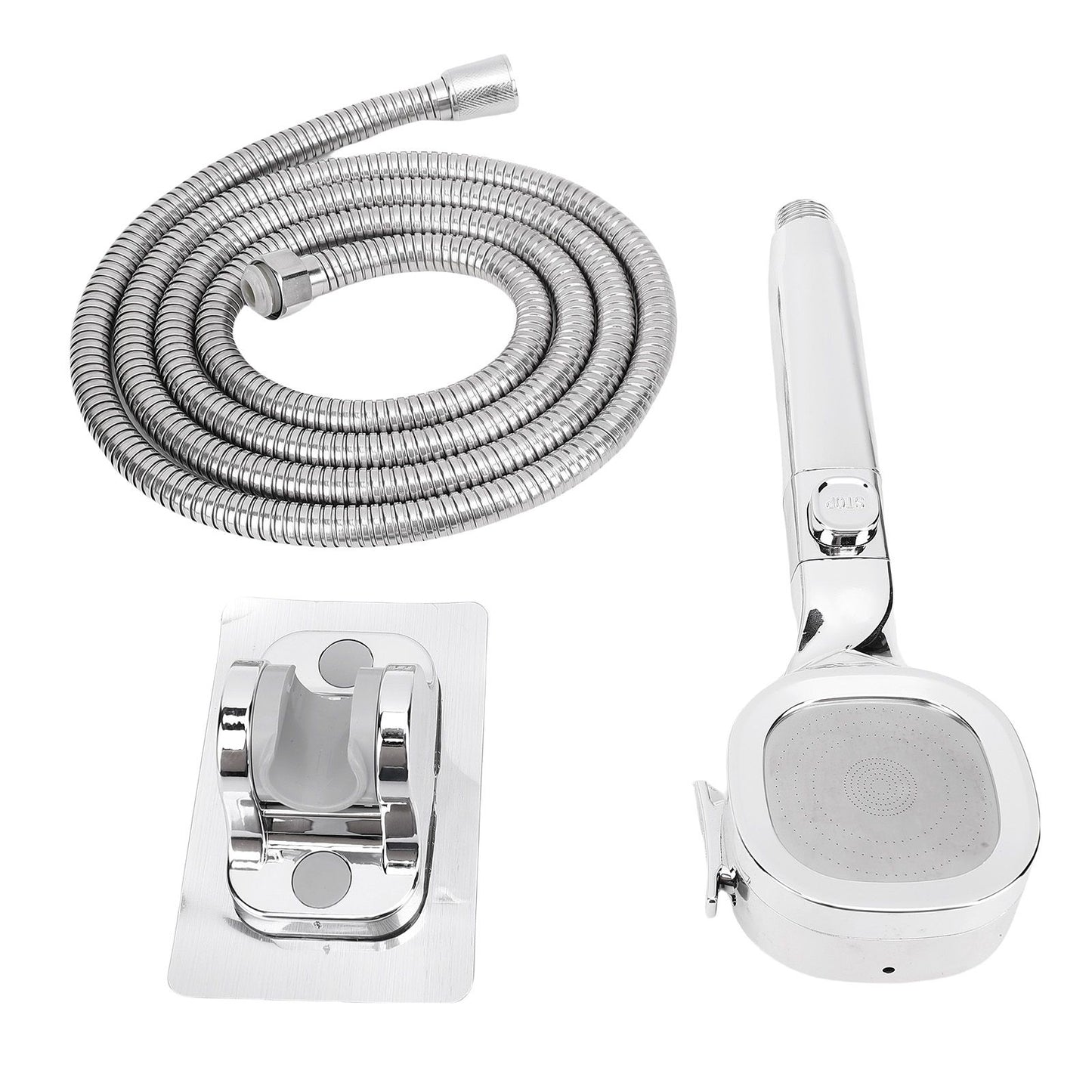 Kit de Chuveiro RV Kit de Chuveiro para RV Chuveiro de Mão para RV com Mangueira e Liga/Desliga 4 Modos Alta Pressão Economia de Água Kit de Banho para RV