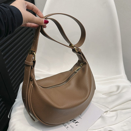 Luxury Women's Shoulder Bags PU Wallet Mobile Phone Dumpling Bag For Women Daily Commuting Crossbody Bag