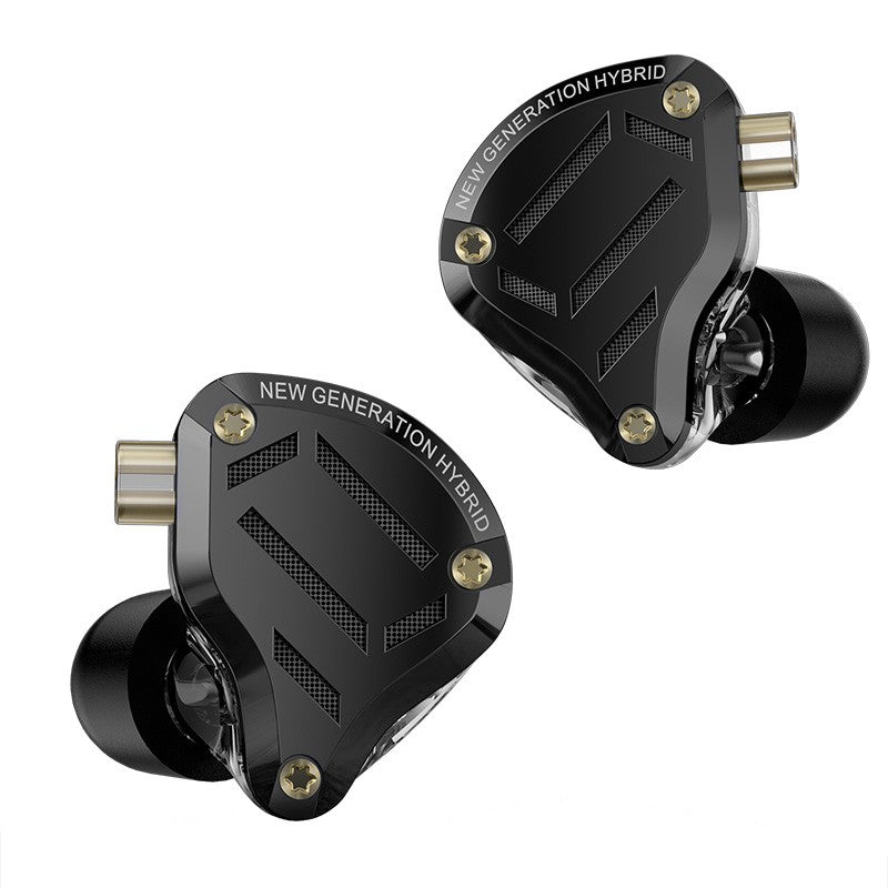 KZ ZS10 Pro 2 Metal Earphone HIFI In Ear Bass Earbud 4-Level Tuning Switch Headphone Sport Monitor Sound Noise Reduction Headset