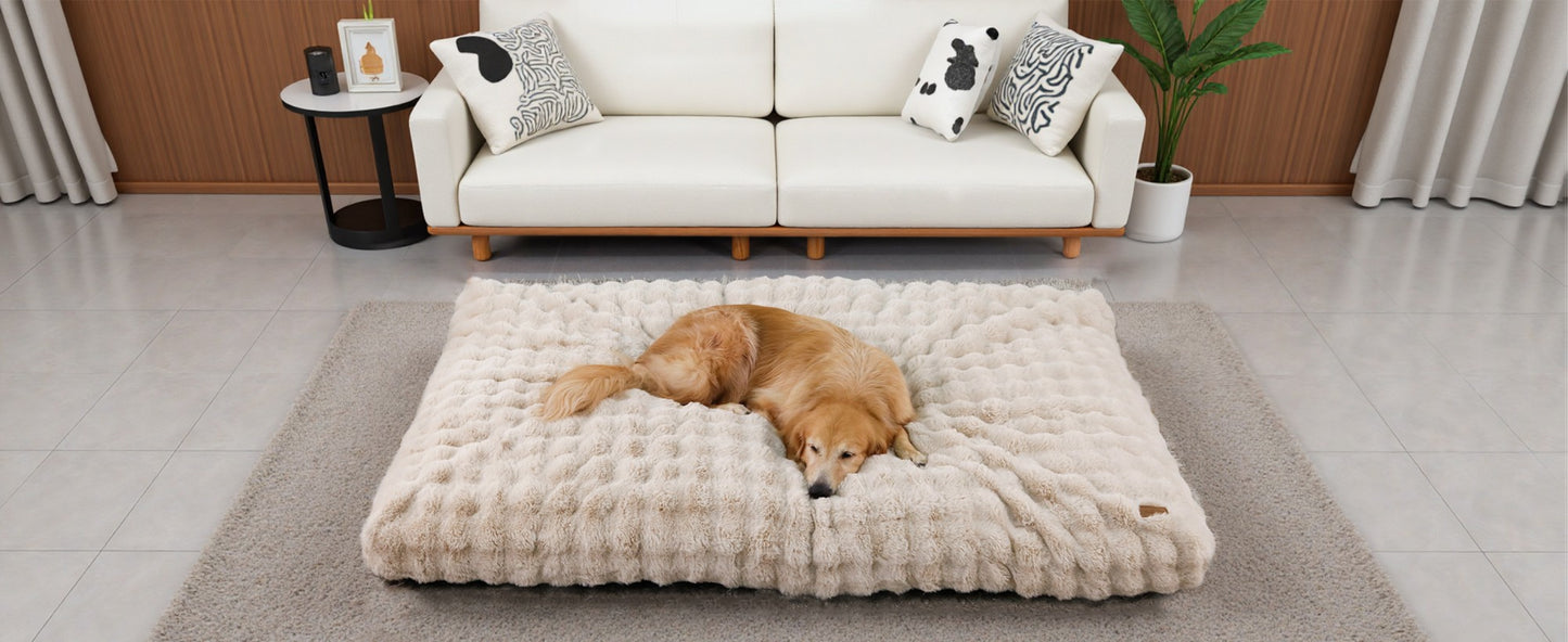 Cama para Cães Ultra Macia Almofada Macia para Pets Cama para Cães Grandes Colchão para Filhotes Tapete Lavável