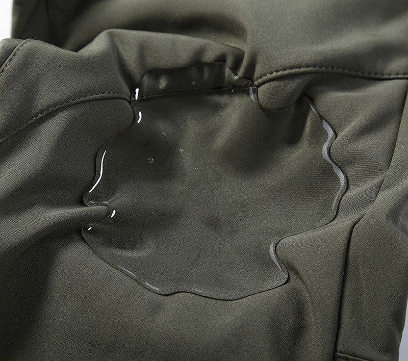 Men's Winter Autumn Fleece Softshell Pants Tactical Military Combat Cargo Trousers Hiking Camping Climbing Casual Sportwears