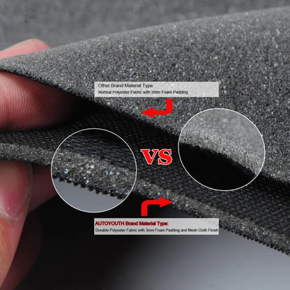 5 peças Capas de Assento Automotivo Conjunto Universal para a Maioria dos Carros Capas com Detalhe de Bordado de Pneu Estilização Protetor de Assento Automotivo