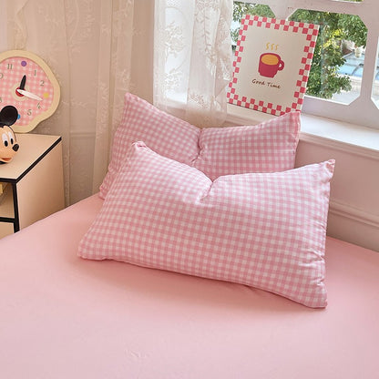 Pre-Washed Microfiber Duvet Cover Set with 2 Pillowcases - Ultra Soft Wrinkle-Resistant Bedding Set, Hypoallergenic & Breathable