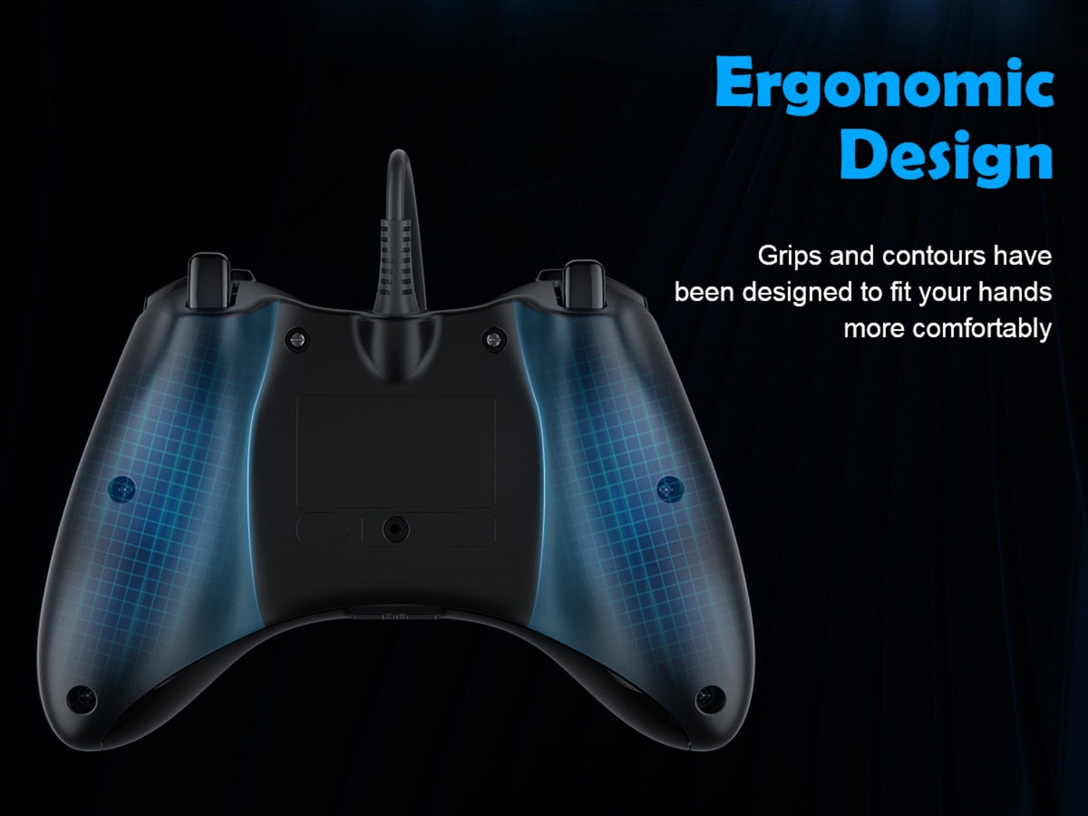 For Xbox 360 Slim/Lite/E/PC Controller,Wireless/Wired Game Remote Control 6-axis Gryo Dual Vibration Precision Joystick Gamepads