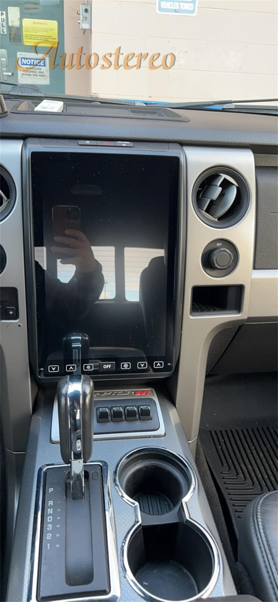 14,4 polegadas Android 13 128GB Para Ford F150 Raptor 2009-2014 Tesla Style Car GPS Navigation Multimedia Player Rádio Leitor de Fita Multimídia