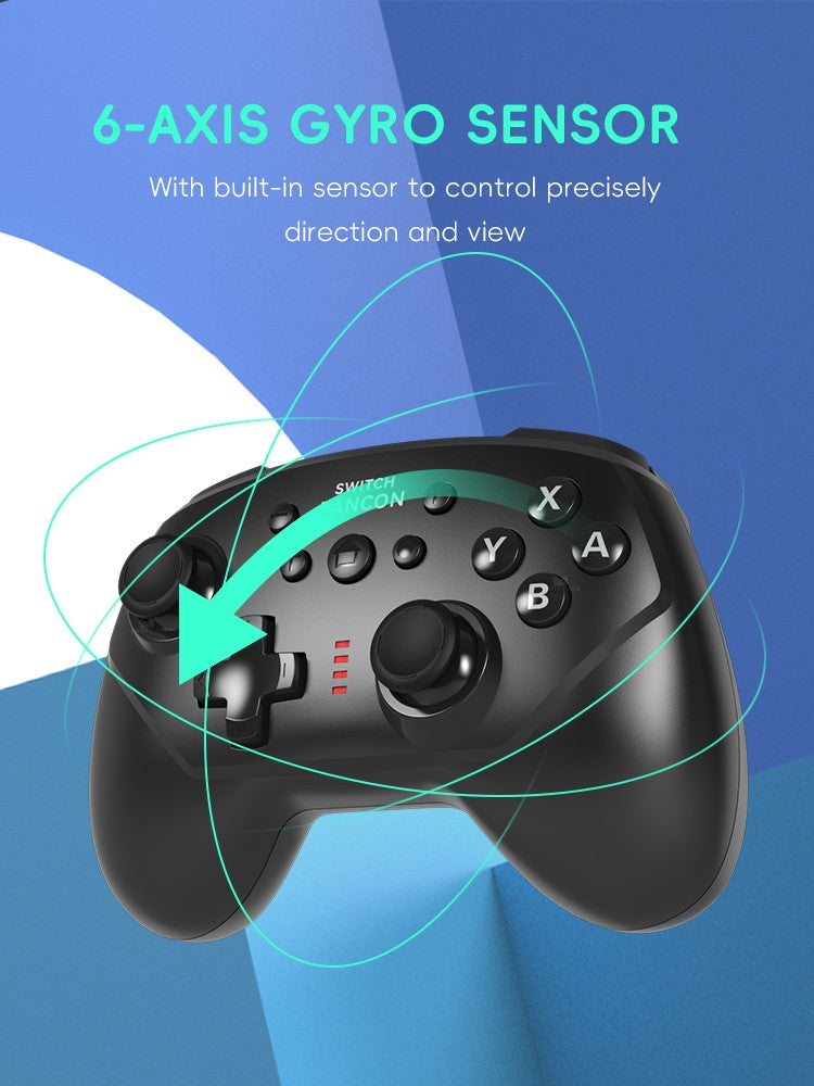 DATA FROG Wireless Turbo Function Pro Game Controller For Switch Switch OLED Portable Gaming Gamepad Accessories